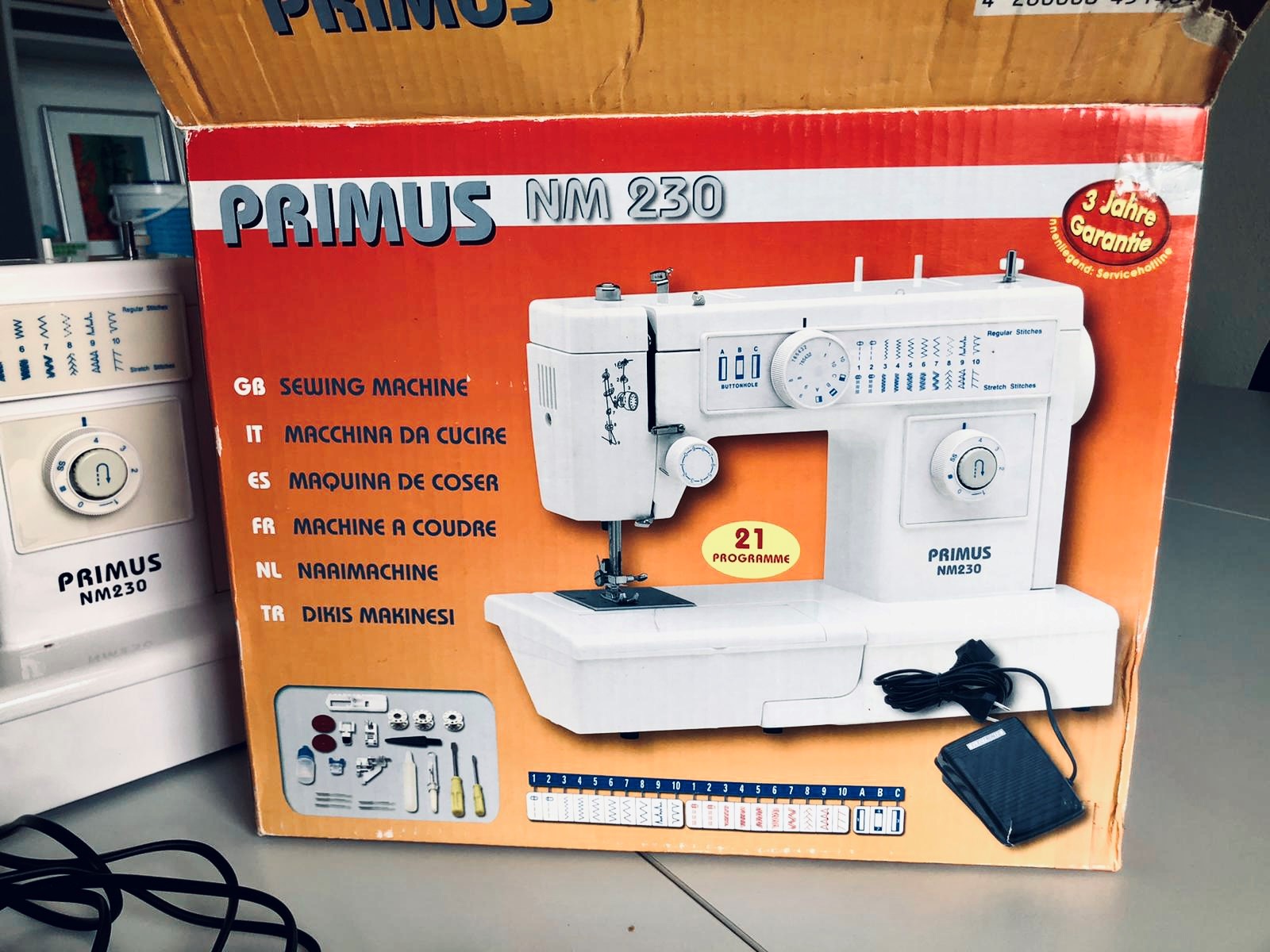 fully working sewing machine